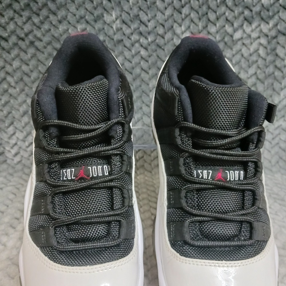 Air Jordan 11 Retro Low GS Basketball Sneakers Shoes White Black Size 5Y - Picture 6 of 16